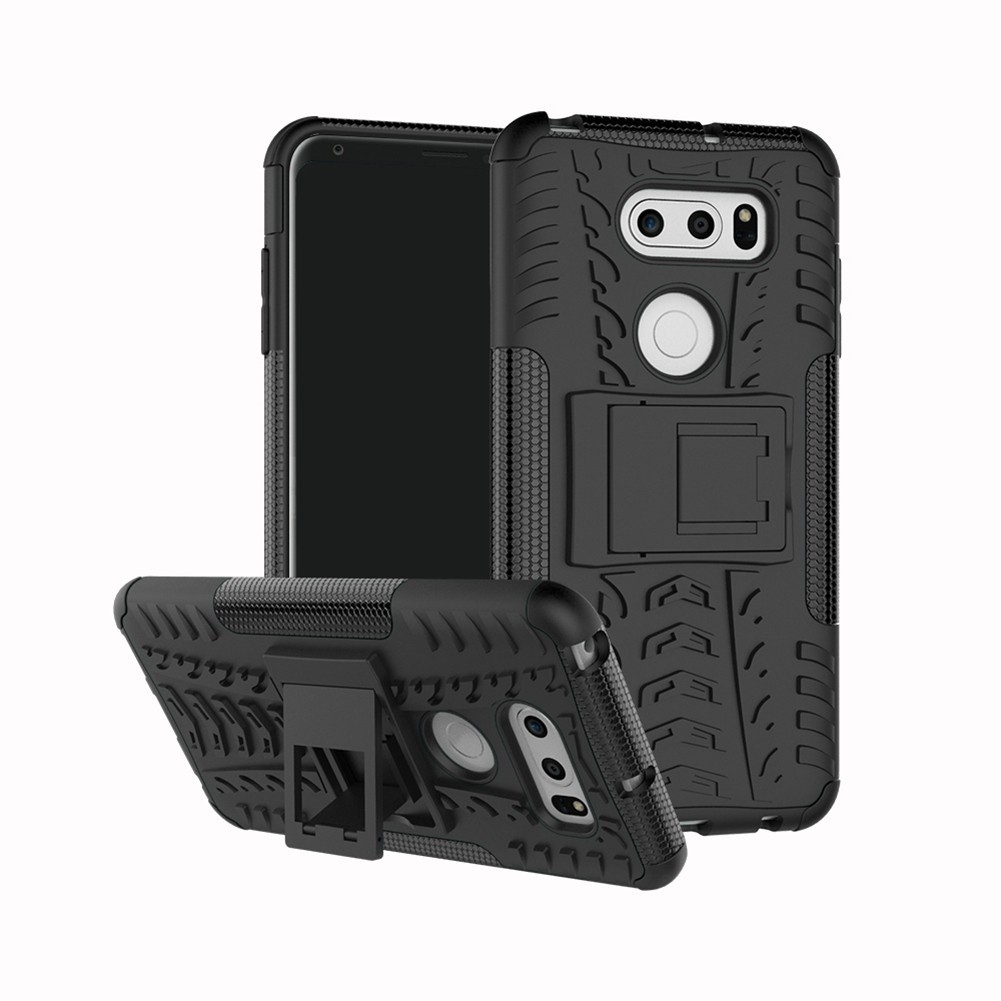 Ốp điện thoại chống sốc có thanh đỡ cho LG V30