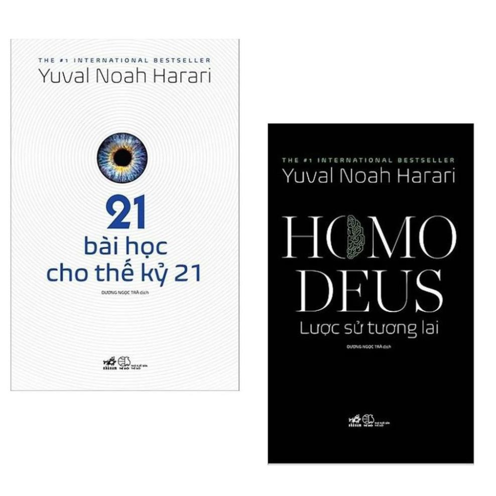 Sách Nhã Nam - Combo Homo Deus-Lược Sử Tương Lai + 21 Bài Học Cho Thế Kỷ 21