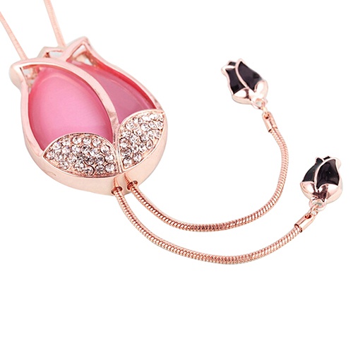 Dây chuyền hợp kim hình hoa tulip xinh xắn cá tính sang trọng dành cho nữ