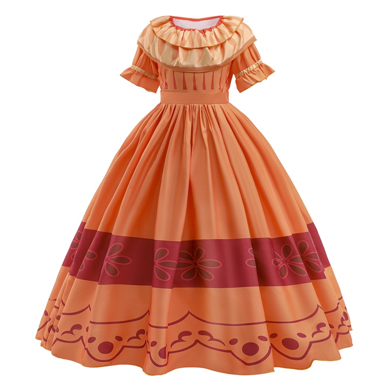 Đầm lễ hội MQATZ phong cách công chúa dự tiệc biểu diễn cho bé gái 2-10 tuổi