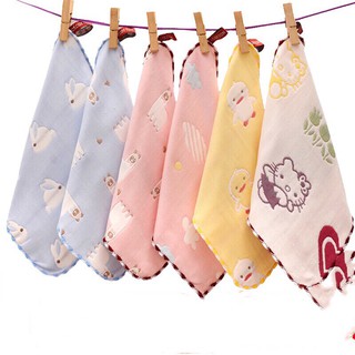 Khăn mặt cotton lee lee 6 lớp - Khăn Lau mặt cho bé yêu