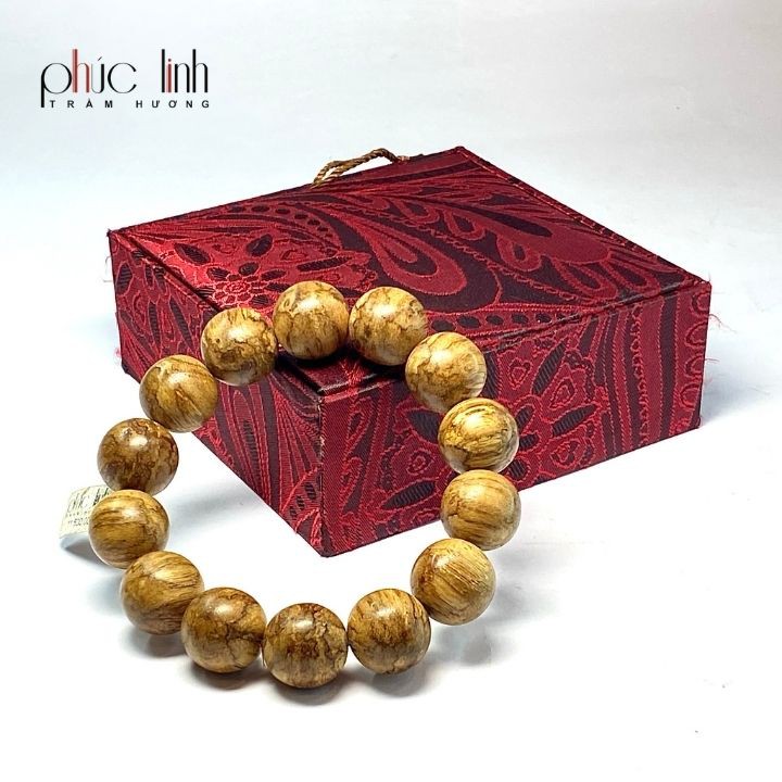 Vòng Tay Trầm Tự Nhiên Malai 16 ly PHÚC LINH