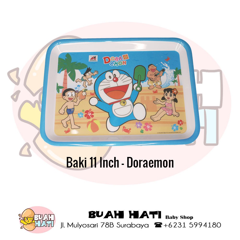 Khay đựng máy tính SL11 Inch hình Doraemon / Hello Kitty | Mô hình nhân vật hoạt hình Maspion Vanda Srithai Melamine