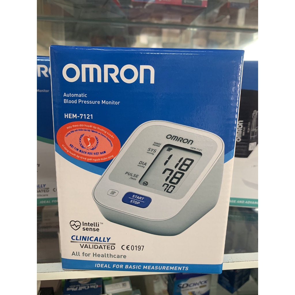 Huyết áp kế điện tử Omron HEM-7121 - Đo chính xác, dễ sử dụng