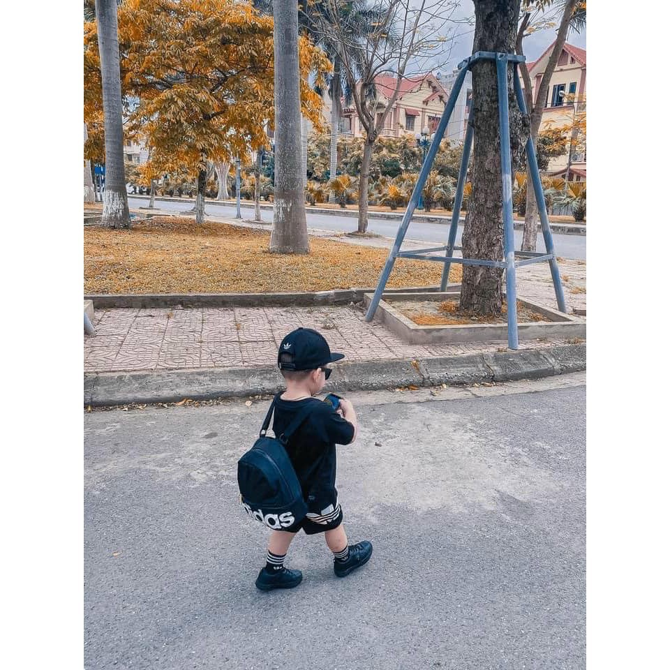 Đồ bộ cho bé trai bé gái bộ đồ thể thao Das đen năng động co giãn cho bé thỏa sức vận động JIMADO PVN14162