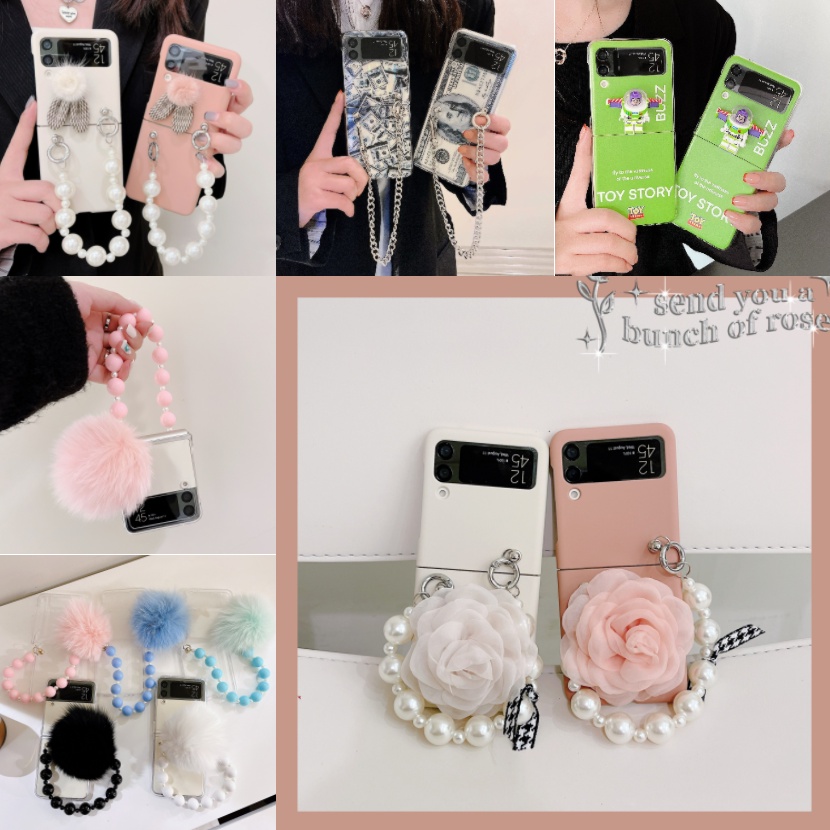 Mới Ốp Điện Thoại Chống Sốc Có Thể Gấp Gọn Cho Samsung z Flip 3 / z Flip 3
