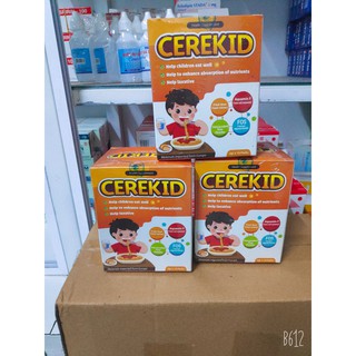 Cerekid - SP cho trẻ biếng ăn, táo bón nguyên liệu  nhập khẩu châu Âu