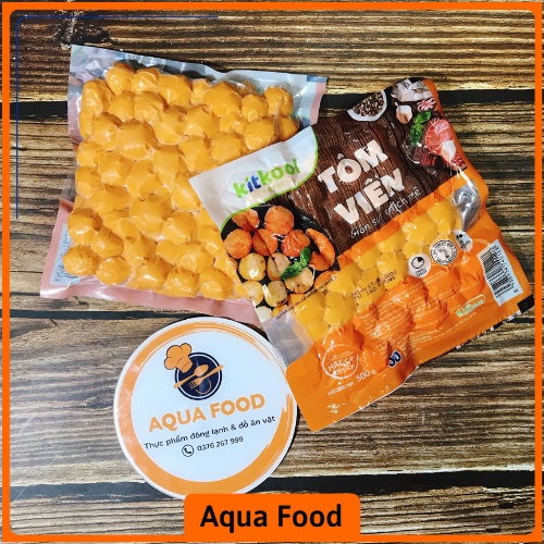 Tôm viên chiên Kitkool/ Chả tôm viên xiên que/ ăn vặt, thả lẩu, nướng/Ship hỏa tốc Hà nội