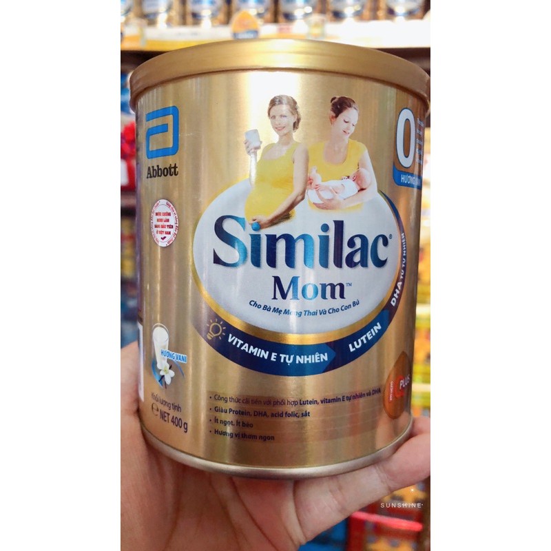 Sữa Bột SimilacMom Lon 400g, 900g Hương Vani