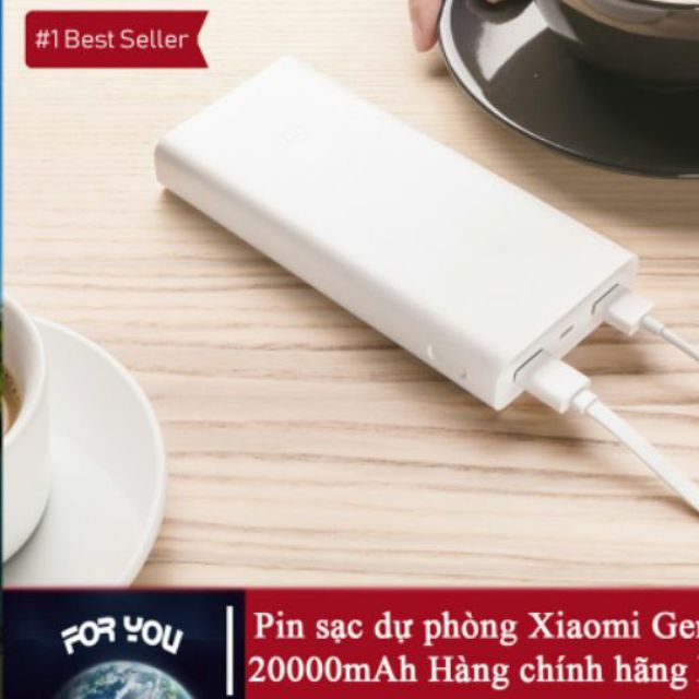 Pin Sạc Dự Phòng Power Bank Xiaomi Gen 2C 20000MAH