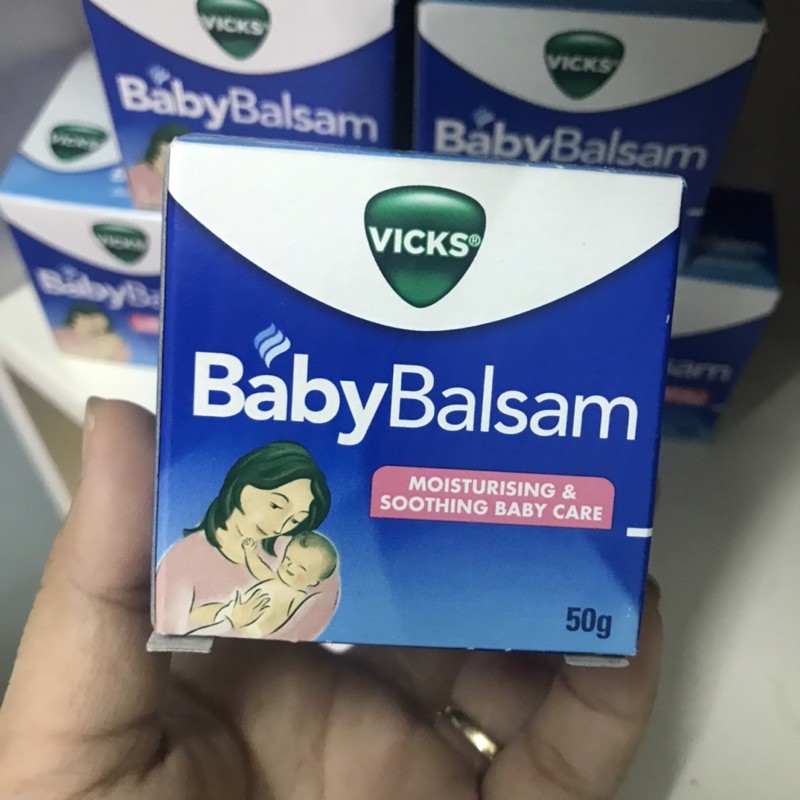 DẦU BÔI GIỮ ẤM , PHÒNG HO, CẢM LẠNH CHO BÉ VICK BABY BALSAM- CÓ BILL MUA HÀNG