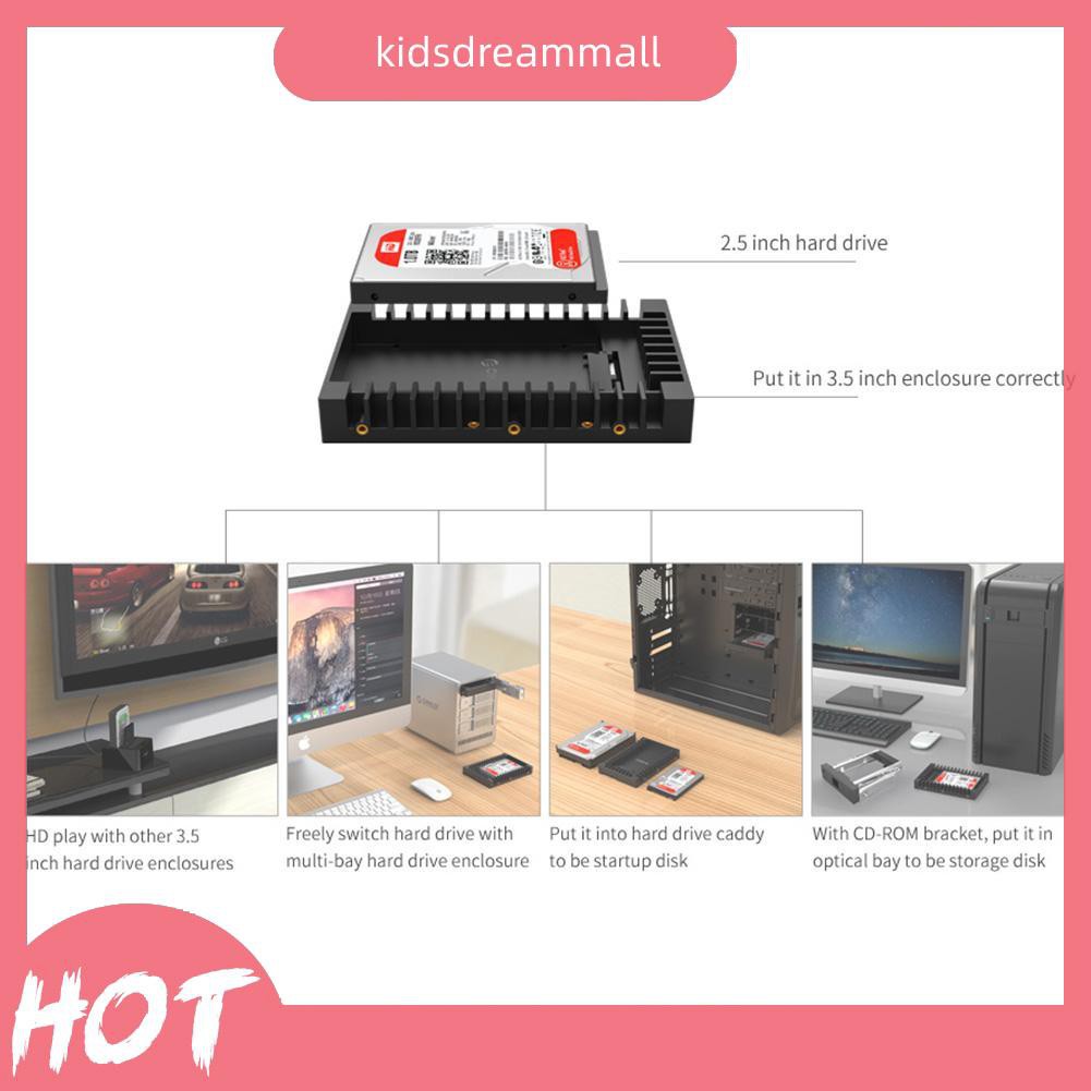 1 Khay Đựng Ổ Cứng Ssd Orico 1125s 2.5 Inch Sang 3.5 Inch 7 / 9.5 / 12.5mm Sata | BigBuy360 - bigbuy360.vn