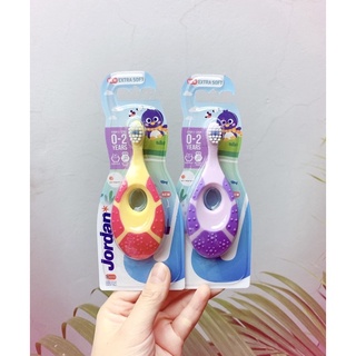 Combo 2 bàn chải đánh răng bé jordan step 1:2:3(màu ngẫu nhiên)
