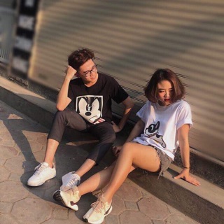 T-shirt mickey & t-shirt pigdog