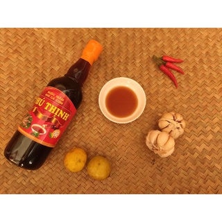Nước mắm nhĩ cá cơm Phú Thịnh (thùng 6 chai 500ml).
