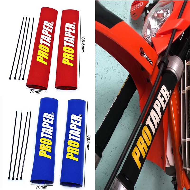 Set 2 vỏ bọc bảo vệ phuộc giảm xóc trước sau cho xe mô tô ATV