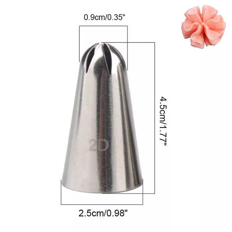 Bộ 3 Dụng Cụ Trang Trí Bánh Kem Bằng Thép Không Gỉ Akindofstar1