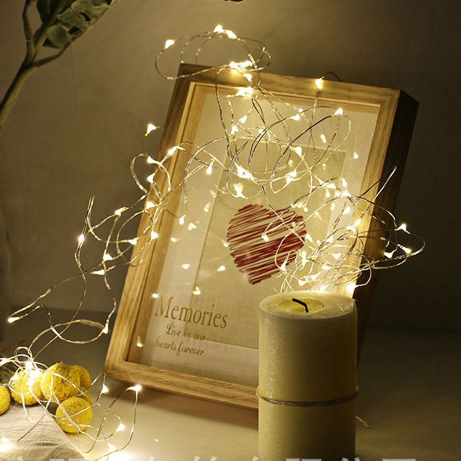 Đèn Led Dây Đồng Trang Trí Giáng Sinh