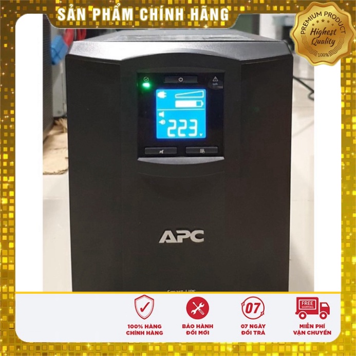 Bộ lưu điện thông minh APC by Schneider Electric Smart-UPS C 2000VA LCD 230V SMC2000I