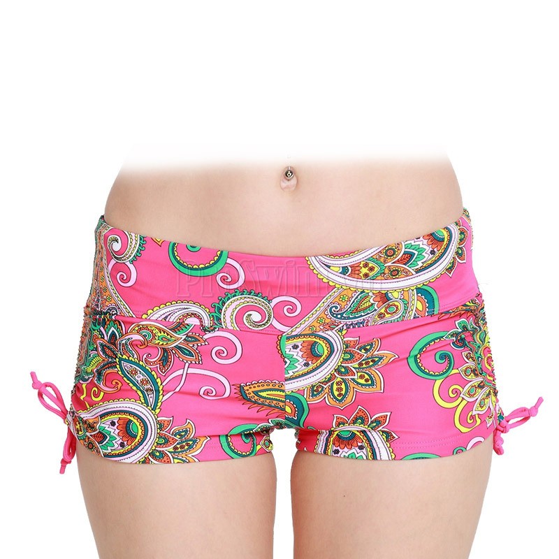 Quần Bơi Nữ Hoạ Tiết Có Chun Có Dây Rút Lưng Cạp Cao Chính Hãng Sbart | BigBuy360 - bigbuy360.vn