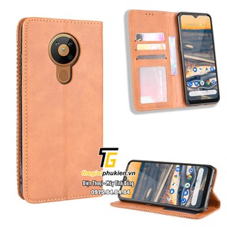 Bao da dạng ví Nokia 5.3 Luxury Leather