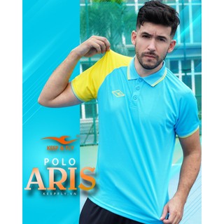 Áo polo nam Aris KeepFly - Thiết kế in tên nhóm và logo theo yêu cầu