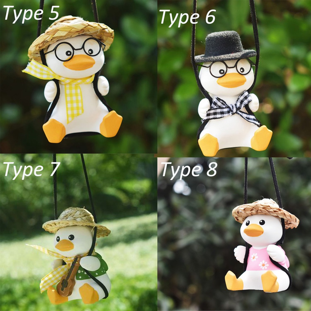 Swinging Duck Car Hanging Ornament Creative Auto Inner Accessories