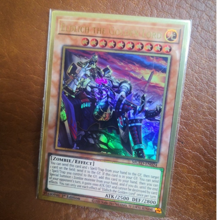 Lá bài Eldlich The Golden Lord \ MAGO-EN024 \ Premium Gold 1ST