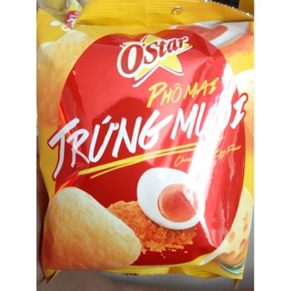 1 gói bánh khoai tây trứng muối phô mai Ostar 32g