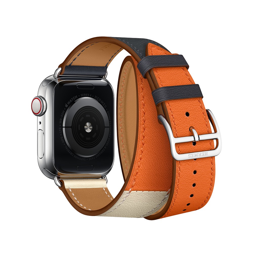 Dây đeo bằng da thời trang cho đồng hồ thông minh Apple Watch 4 / 3 / 2 / 1 / 40mm/44mm