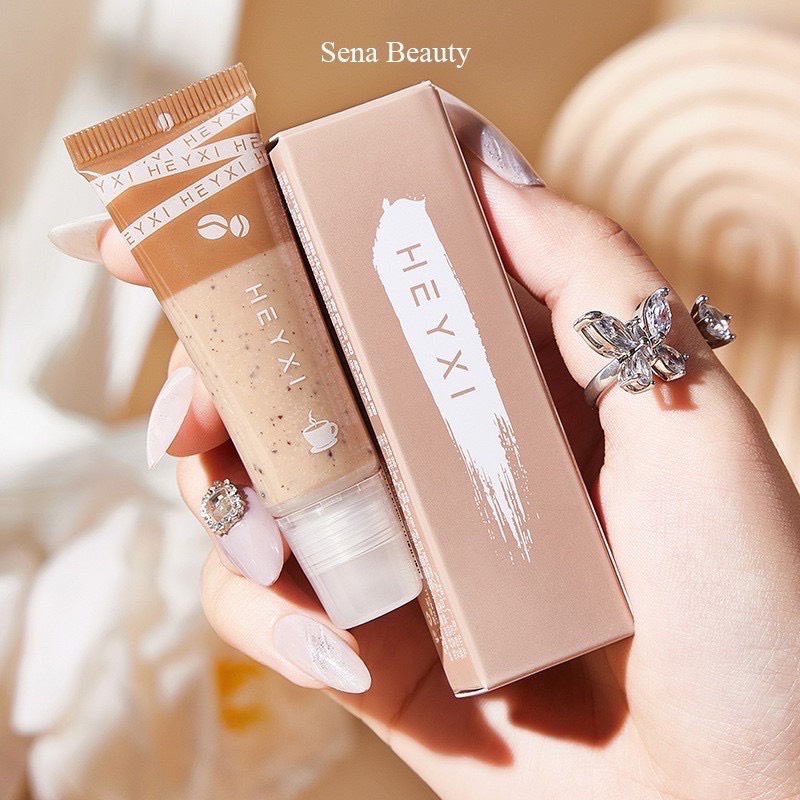 Tẩy da chết môi Heyxi Cafe 15G Sena Beauty