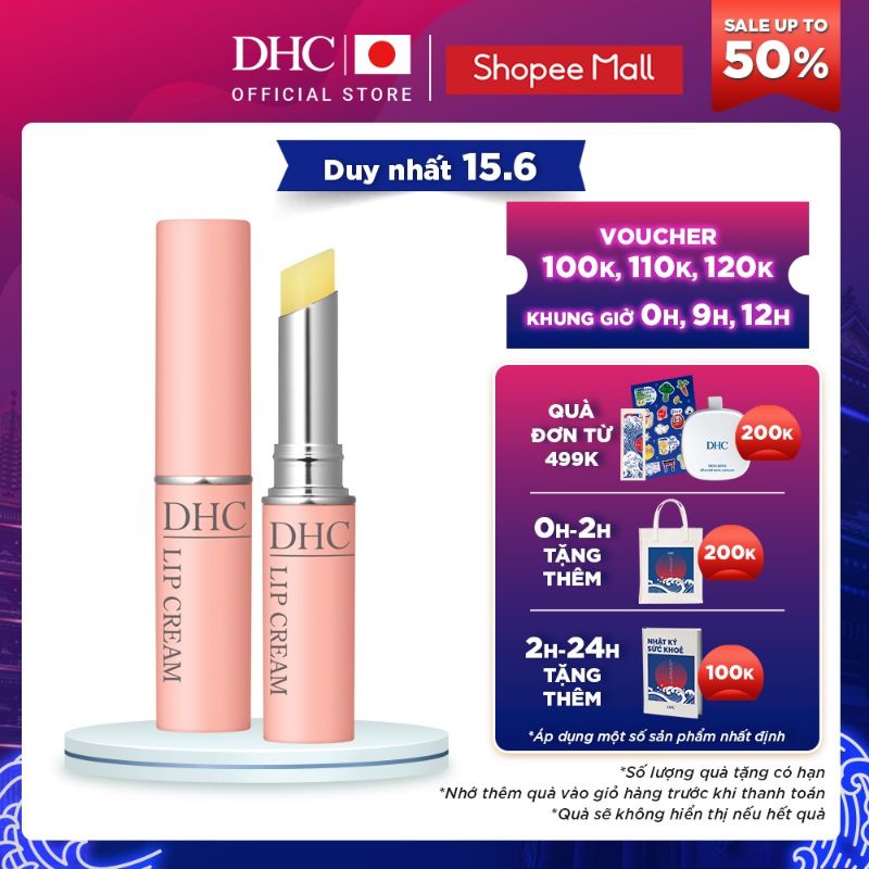 Son dưỡng môi DHC lip cream 1,5g
