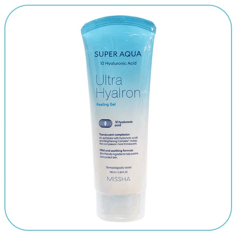 Tẩy Da Chết Missha Super Aqua Ultra Hyalron Peeling Gel 100ml