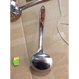 Môi múc canh  inox 100% 7cm x 25cm