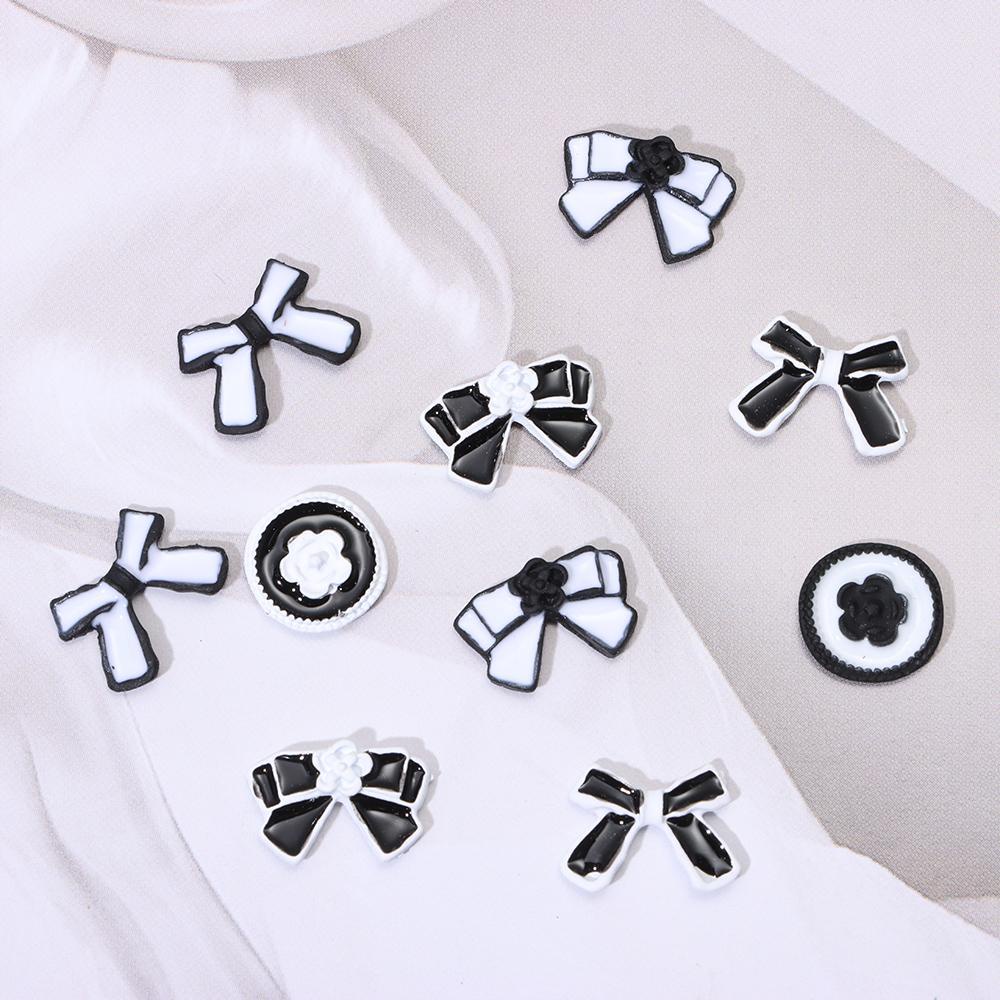 ESPO 1 Túi Phụ Kiện Trang Trí Móng Tay Hình Nơ Phong Cách Nhật Bản