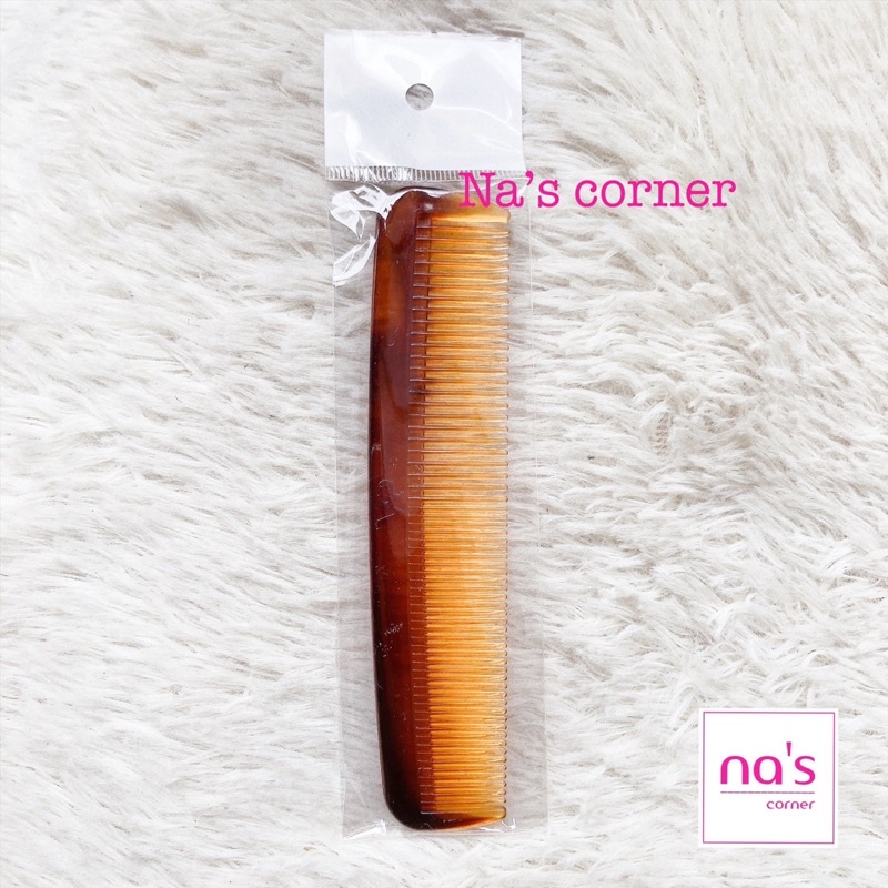 Lược nhựa mini bỏ túi tiện dụng nhựa trong dài 13cm