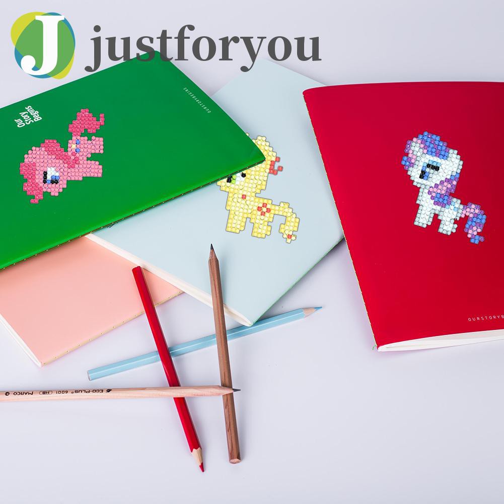 Set 6 Tranh Đính Đá Tự Làm Hình Ngựa Pony 12.1