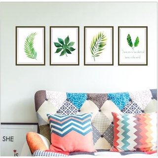 Decal dán tường Đèn dây thả + Khung ảnh