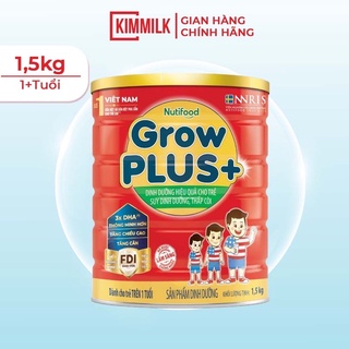 Sữa bột nutifood grow plus đỏ 1.5kg