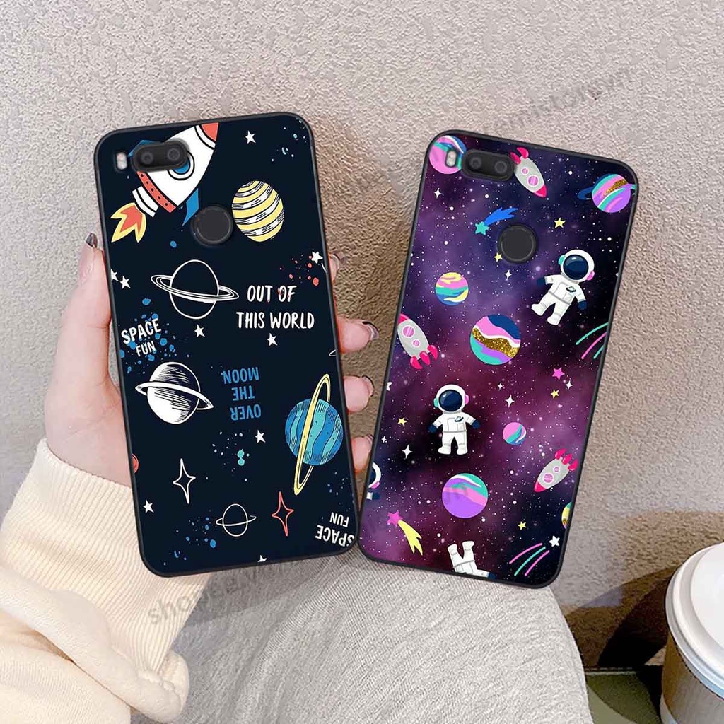 Ốp Xiaomi Mi A1 hình vũ trụ, ngân hà, thời trang phong cách ốp lưng siêu đẹp