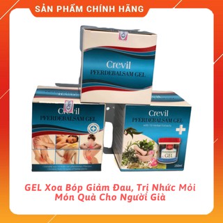 GEL Xoa Bóp Giảm Đau, Trị Nhức Mỏi - CREVIL ESSENTIAL PFERDEBALSAM GEL – Món Quà Cho Người Già