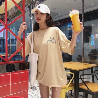 Áo thun tay lỡ Hàn Quốc