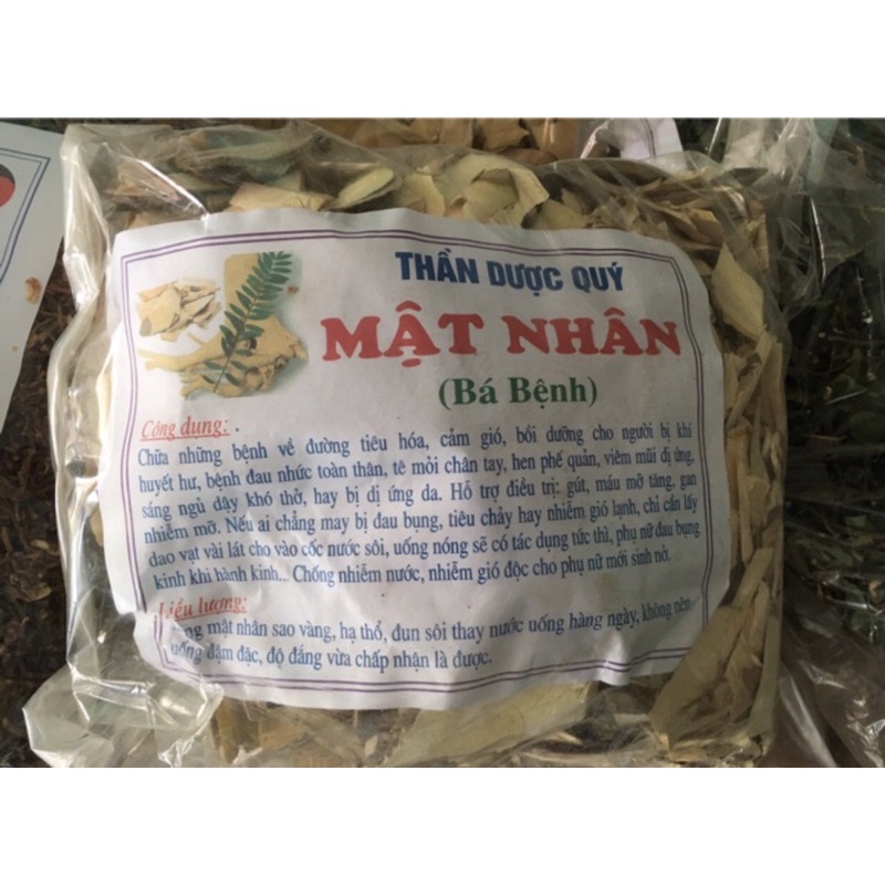1KG CÂY MẬT NHÂN KHÔ( THƠM, MỚI, LOẠI 1)