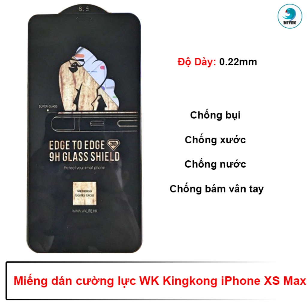 Kính cường lực Iphone KingKong Chính Hãng 6/6plus/6s plus/6/7/8plus/x/xs/xs max/11/12/13/mini/pro/pro max/11pro max