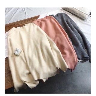 (Order-M) Ulzzang Áo len Oversize M0102