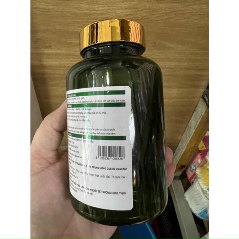 Diệp lục cần Tây Omega 369 Chai 100 viên