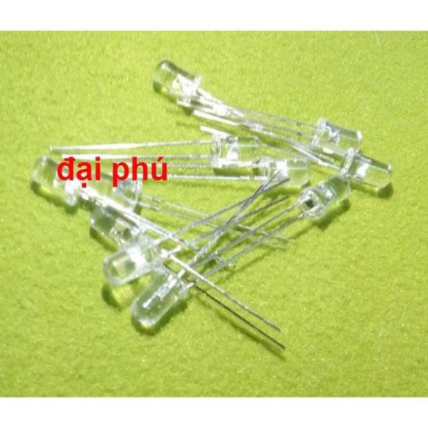 Led trắng trong 5mm (bịch 50con)