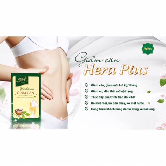 Trà Giảm cân hera plus dạng viên [ Giảm Mạnh ]