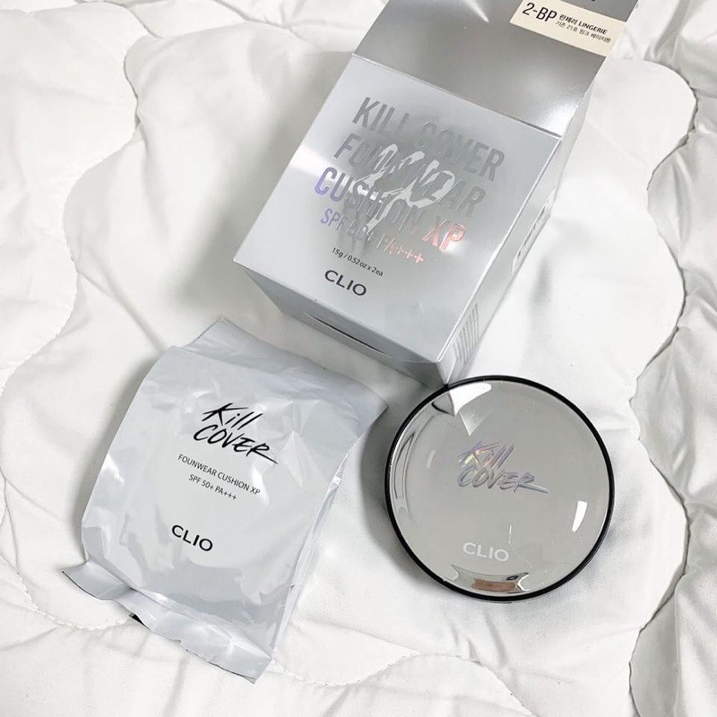 PHẤN NƯỚC KÈM LÕI CLIO KILL COVER FOUNWEAR CUSHION XP PRIMER SET SPF 50+ PA+++ | BigBuy360 - bigbuy360.vn