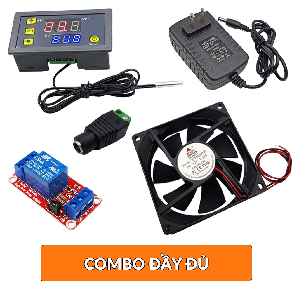 COMBO Máy ấp trứng tự động thông minh XH-W1209